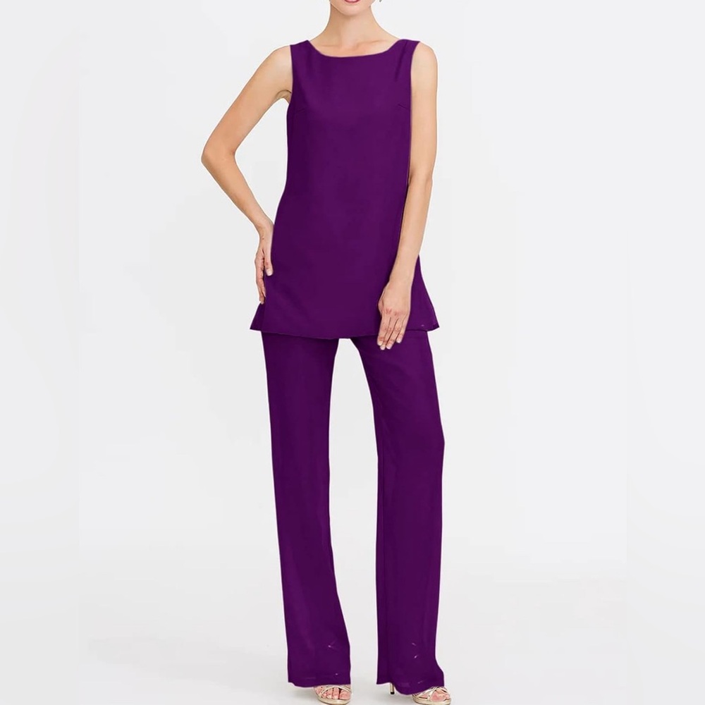 NWOT Eggplant Pant Set